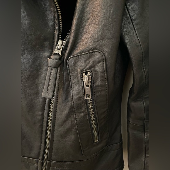 Mackage for Aritzia Leather Jacket - Picture 3 of 6